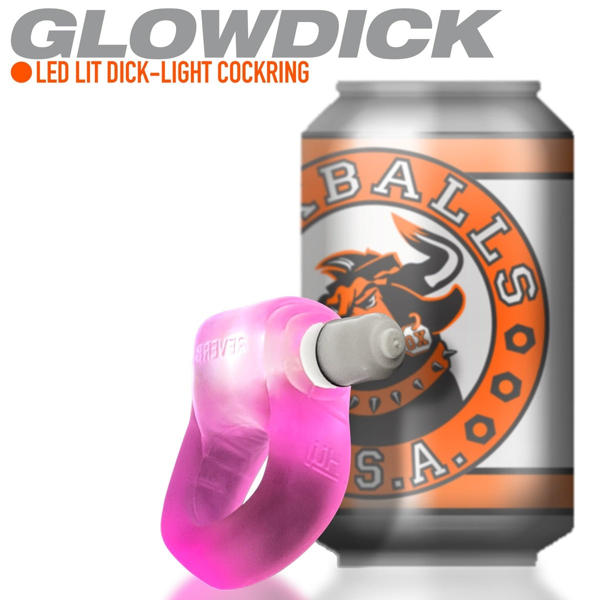 Cock Ring Glowdick Clear
