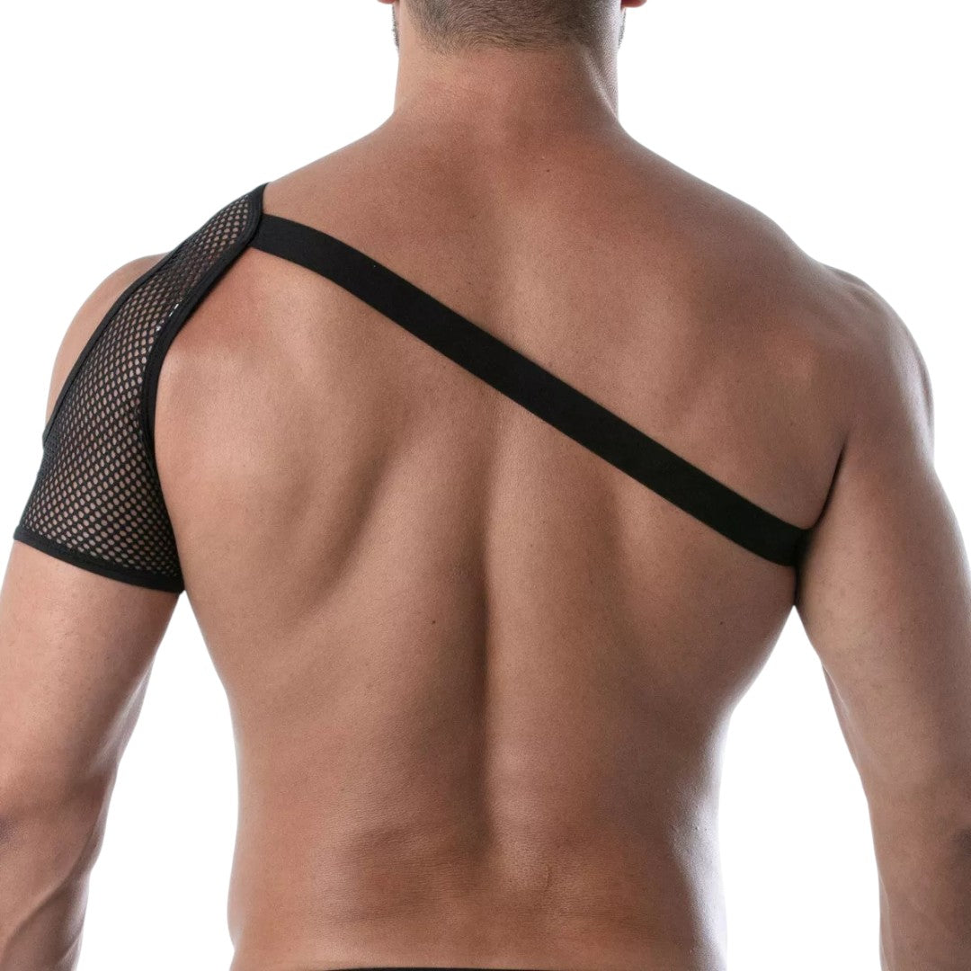 TOF Circuit Mesh Shoulder Harness Black-Black-Xs-S-M