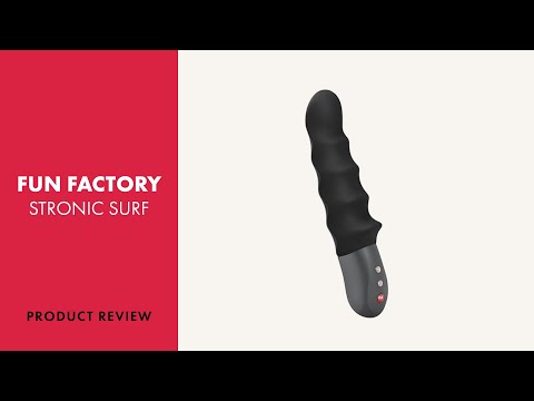 Fun Factory - Stronic Surf Ribbed Pulsator Black