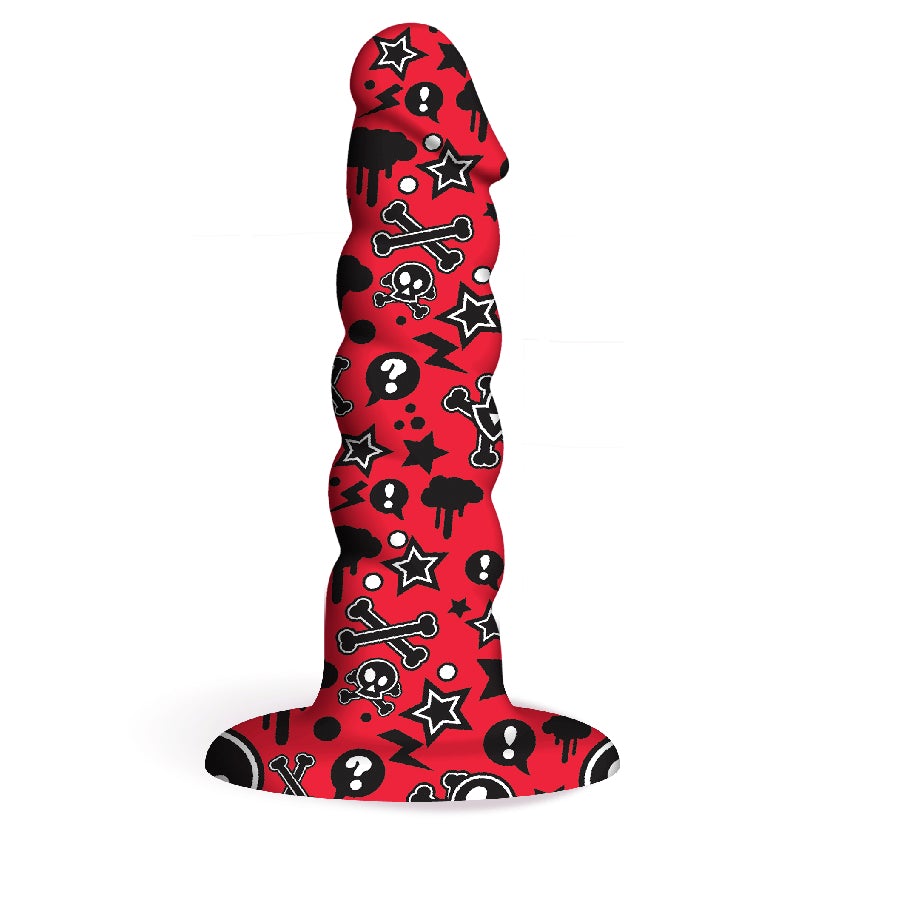 Dildo-Collage Gothic Tattooed