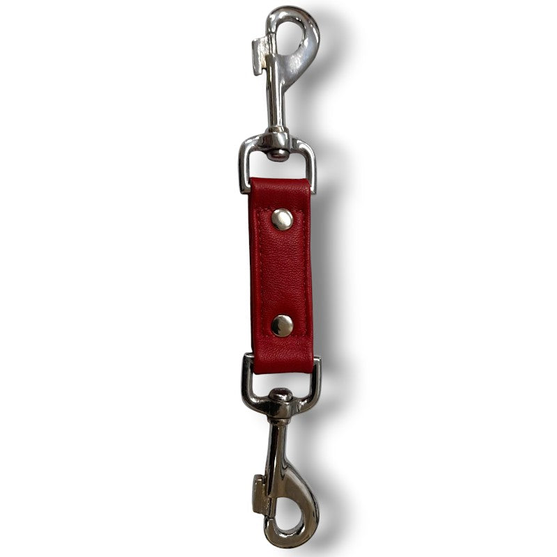 One Strap Two Clip Tether Red