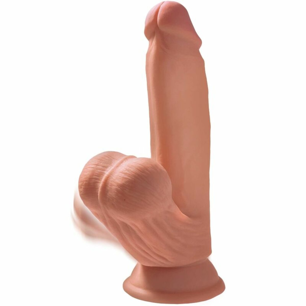 King Cock Plus 3D Cock Swinging Balls 7"