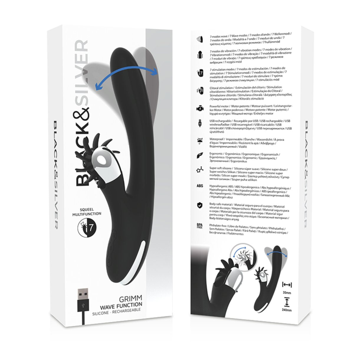 Black & Silver Bunny Grimm Wave Function