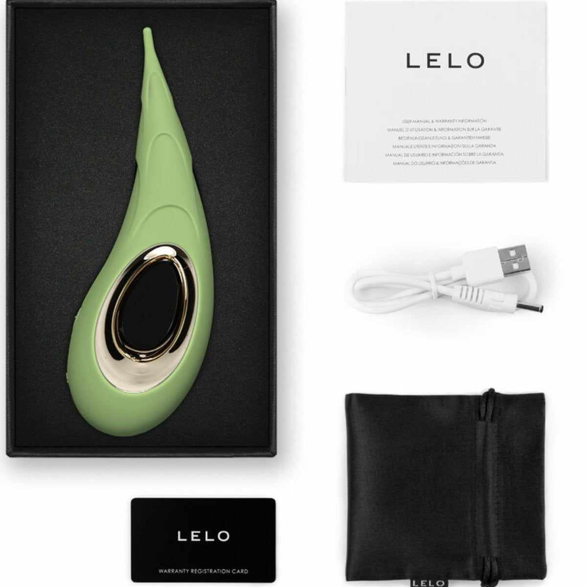 Lelo Dot Clitororal Stimulator Pistachio