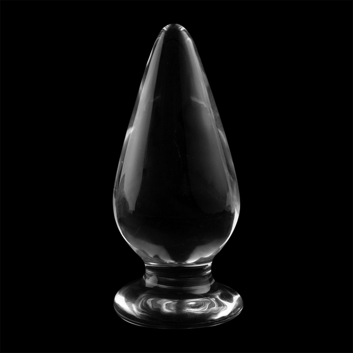 Nebula 4 Clear Glass Butt Plug