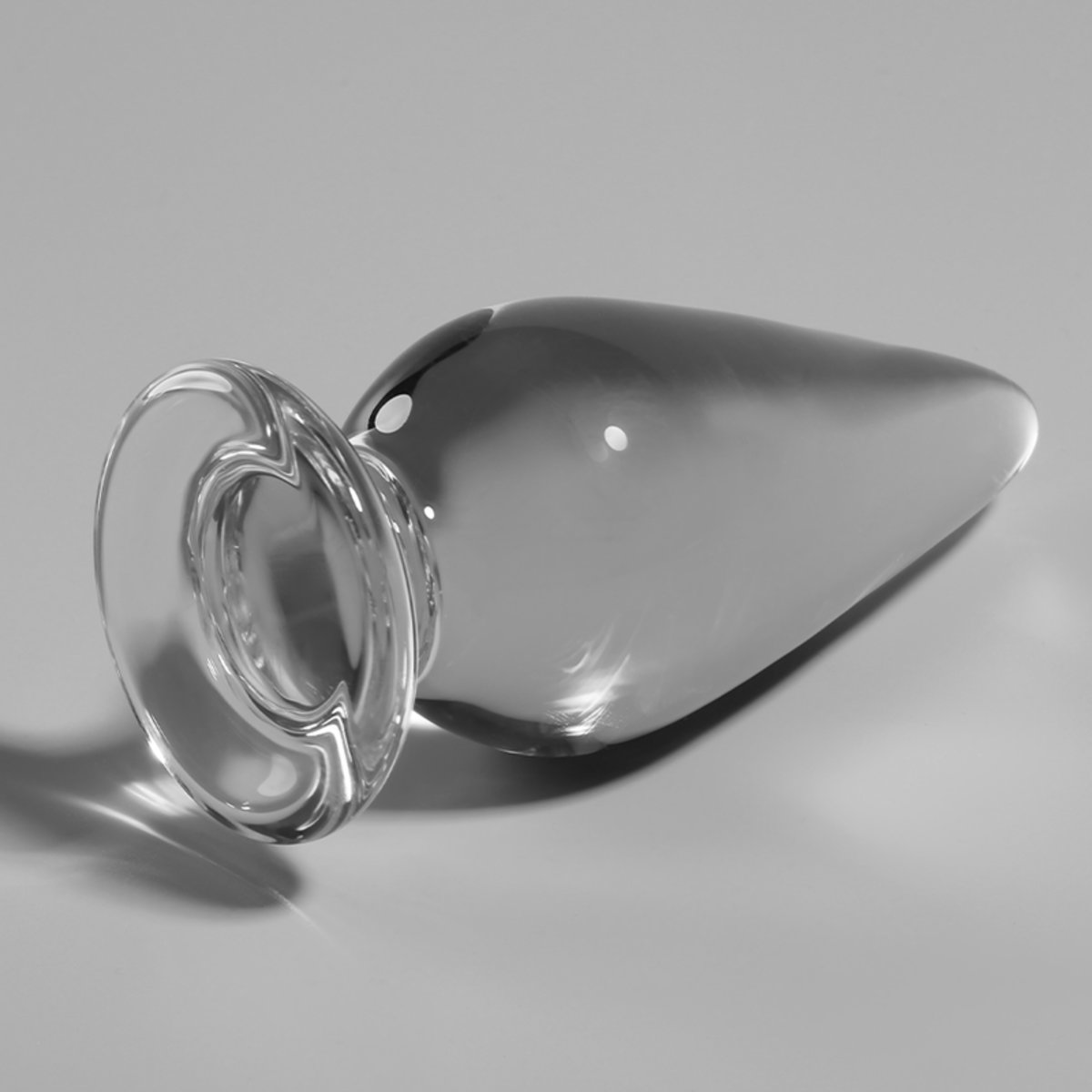 Nebula 4 Clear Glass Butt Plug