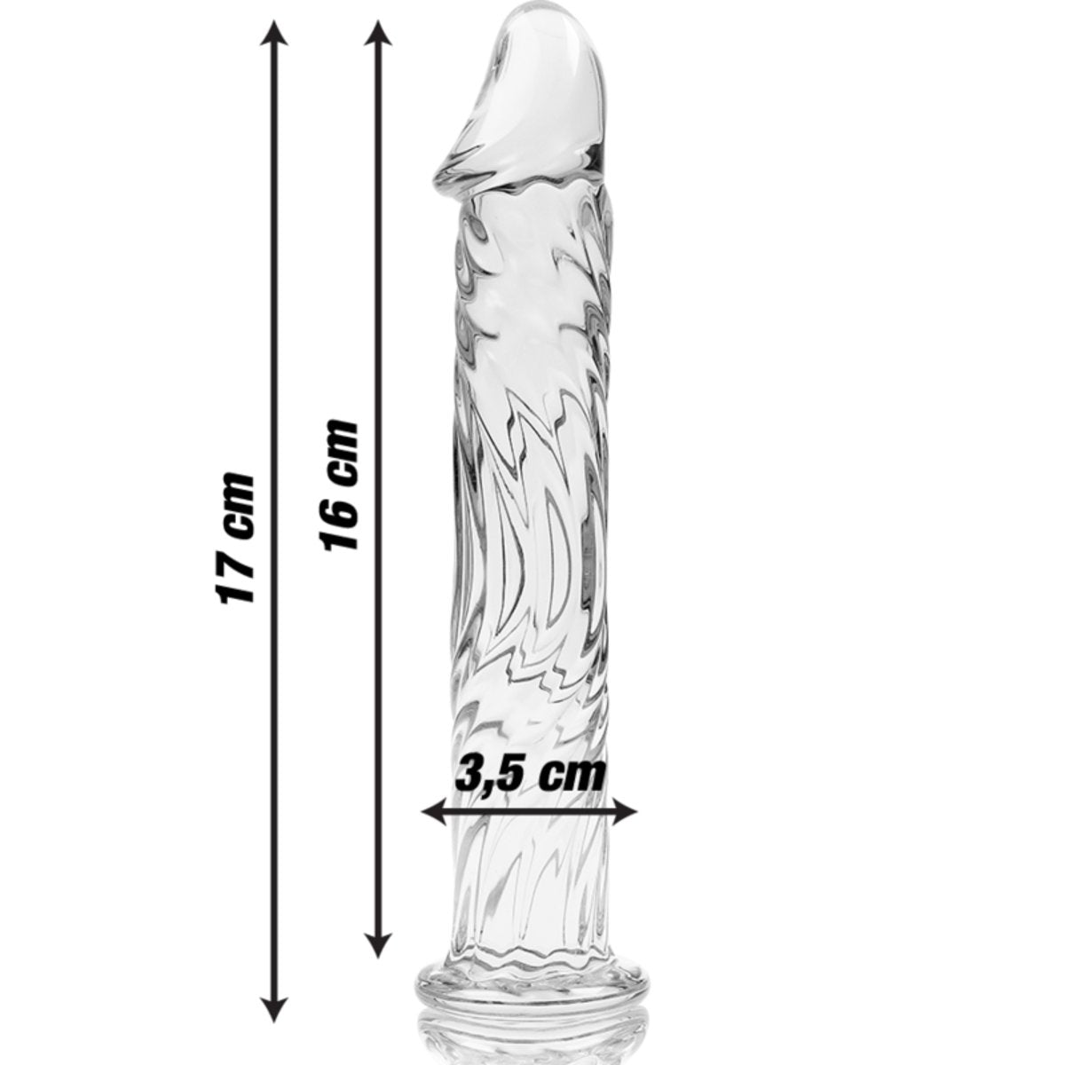 Nebula 12 Glass Dildo
