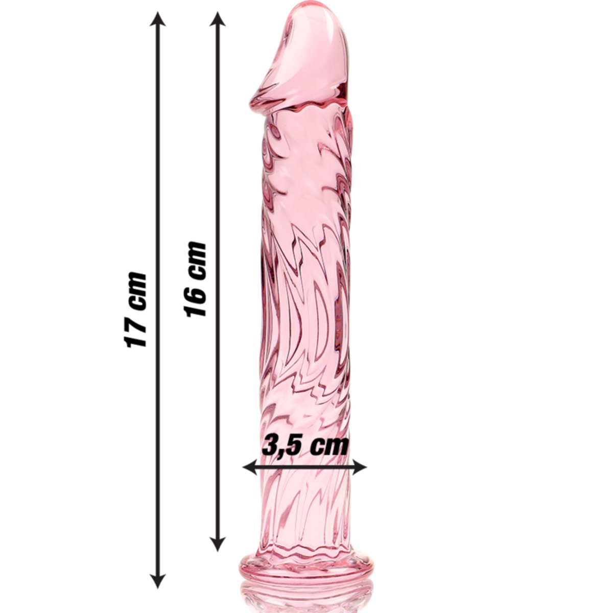 Nebula 12 Glass Dildo