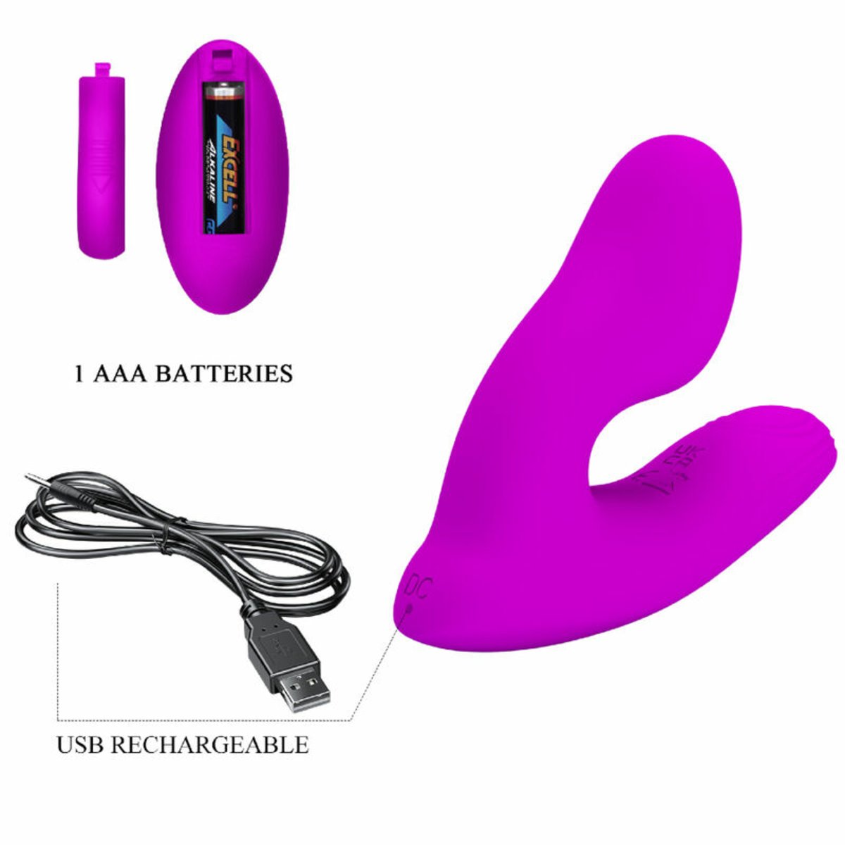 Pretty Love Clitoris Massager With Remote Control