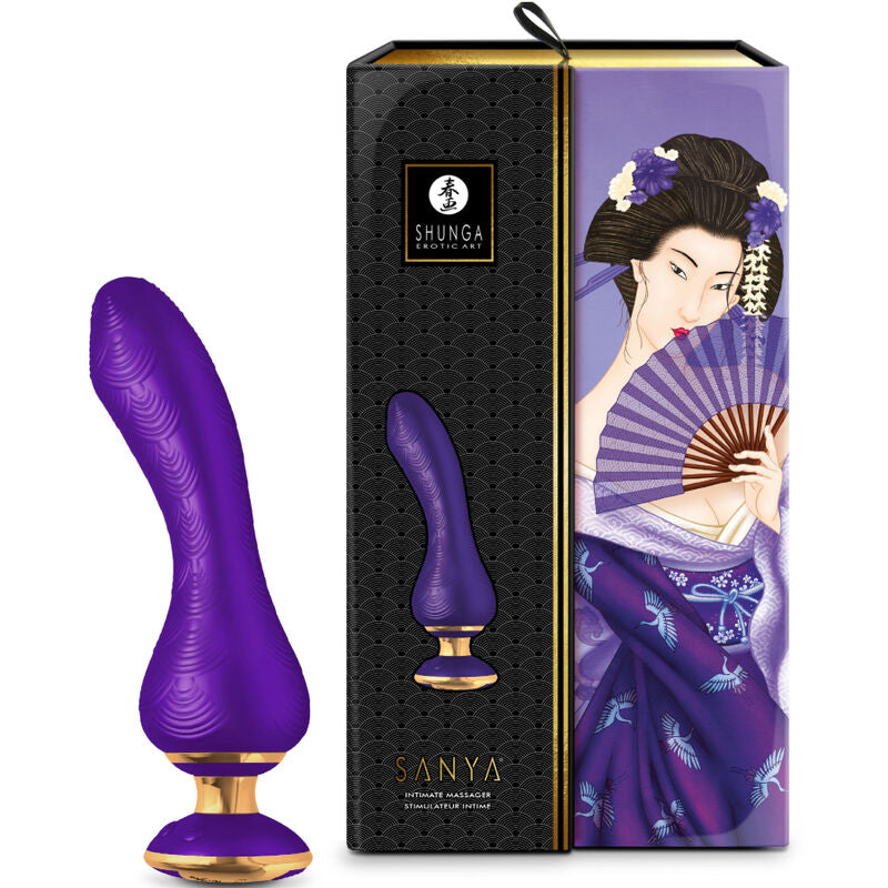 Shunga-Sanya Intimate Wand Massager Violet