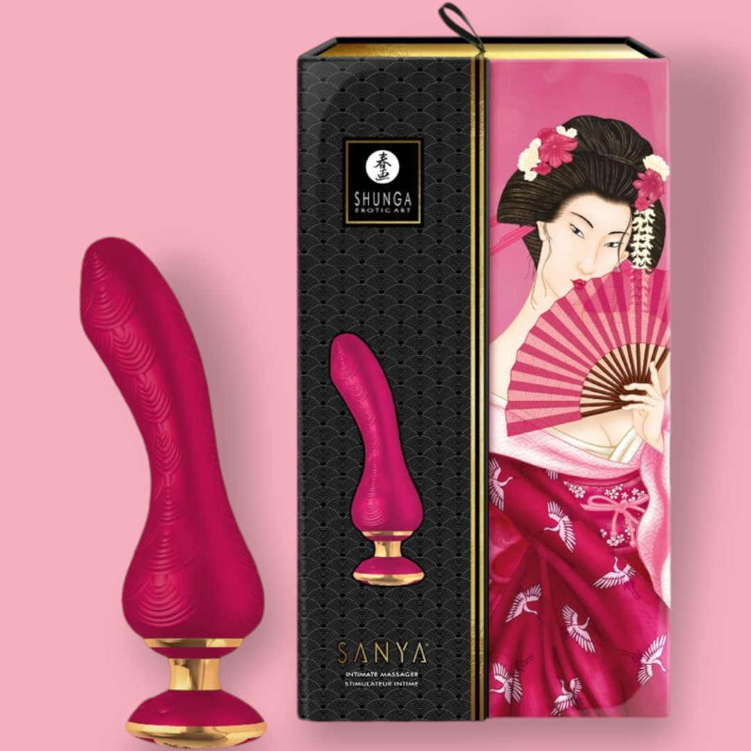 Shunga-Sanya Intimate Wand Massager Fuchsia