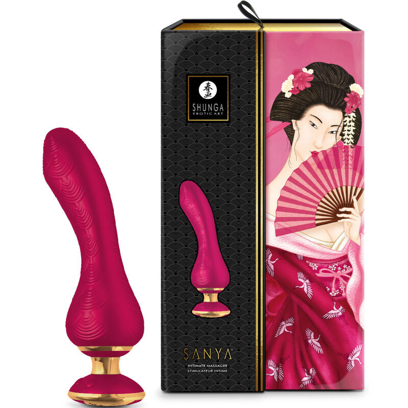 Shunga-Sanya Intimate Wand Massager Fuchsia