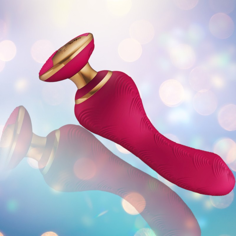 Shunga-Sanya Intimate Wand Massager Fuchsia