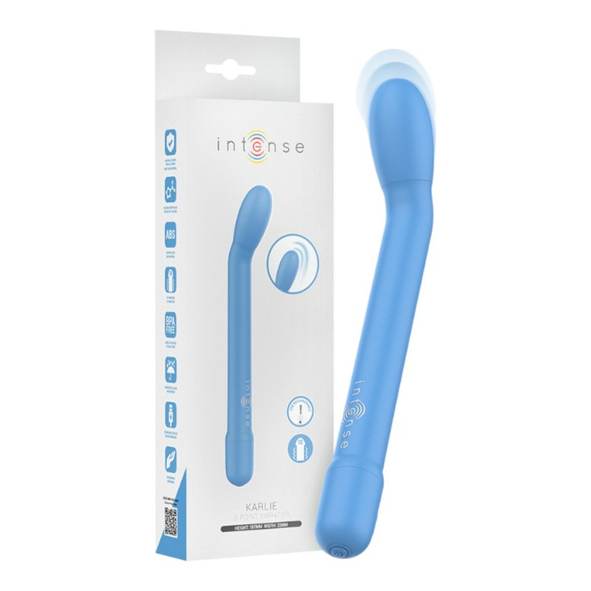 Intense-Karlie Rechargeable Blue G-Spot Stimulator
