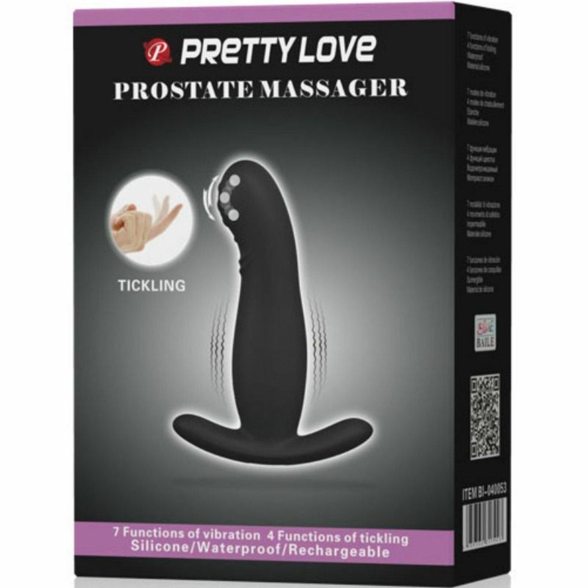 Pretty Love Prostate Massager Anal Vibrator