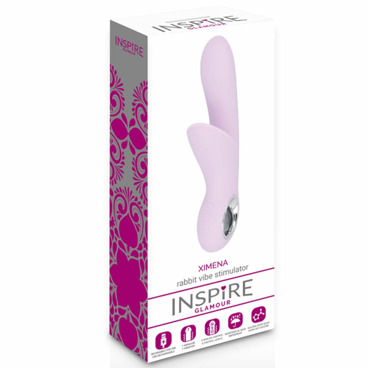 Inspire Ximena Rabbit Vibrator Mallow