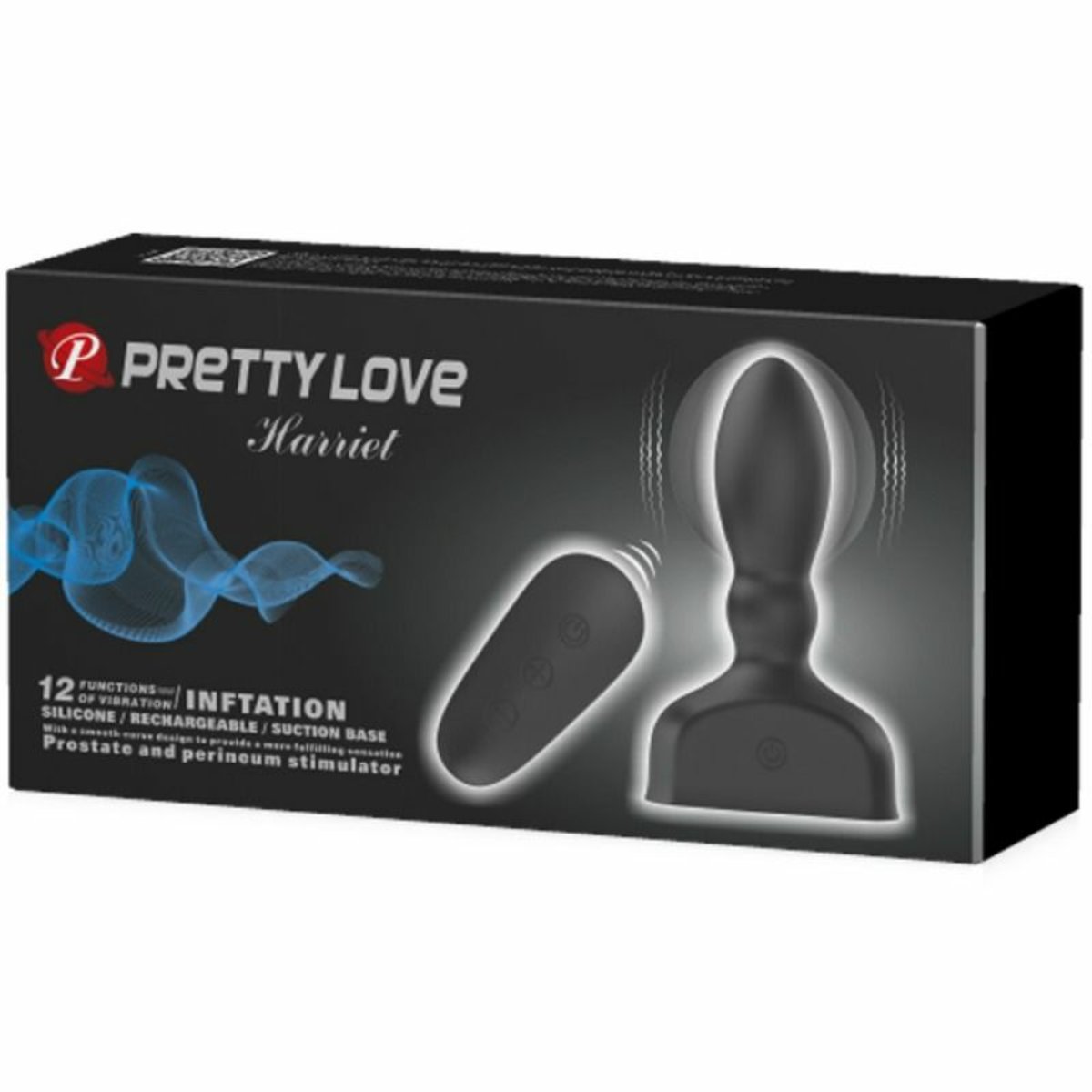 Pretty Love Vibrating And Inflatable Butt Plug