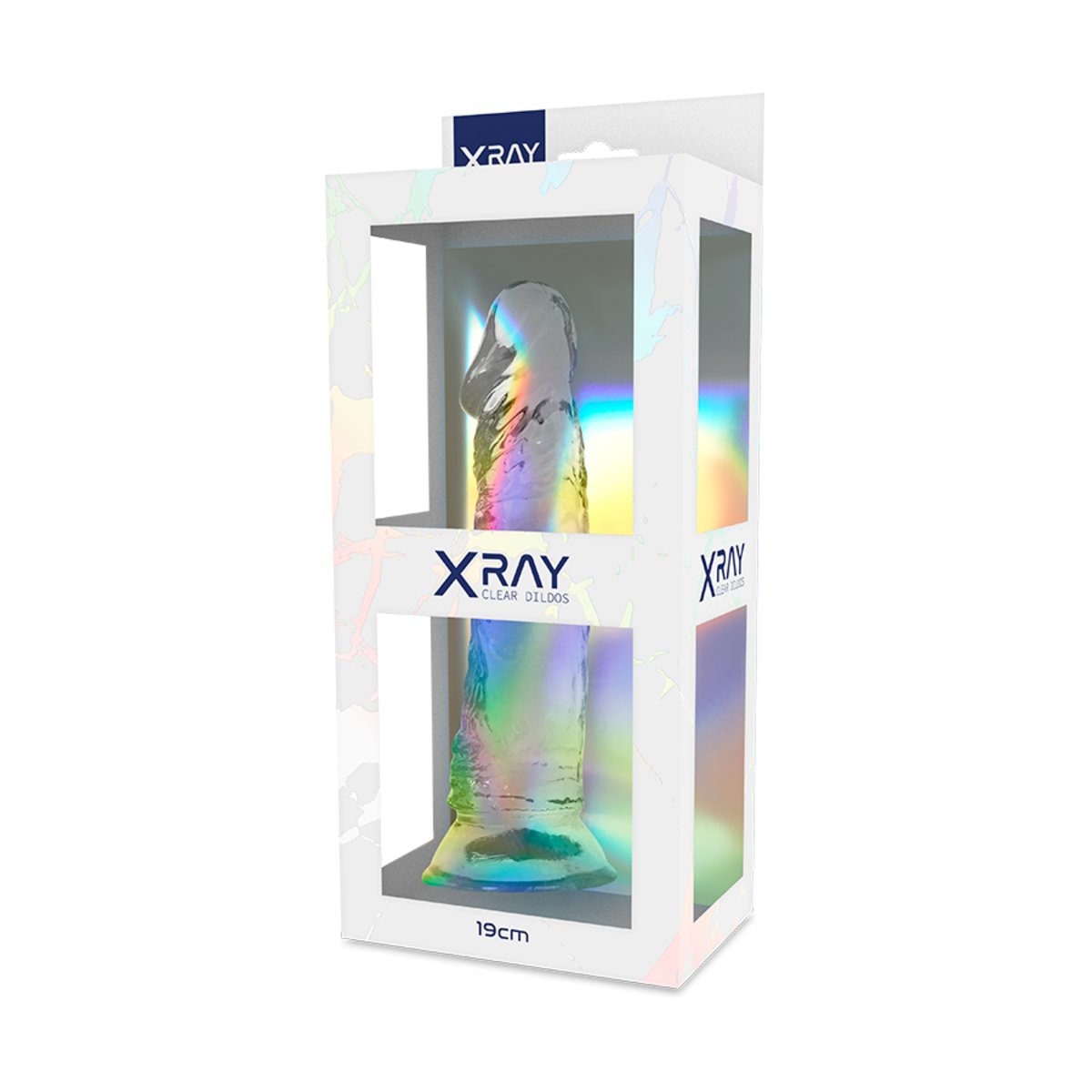 Dildo-Xray Clear Cock-19cm X