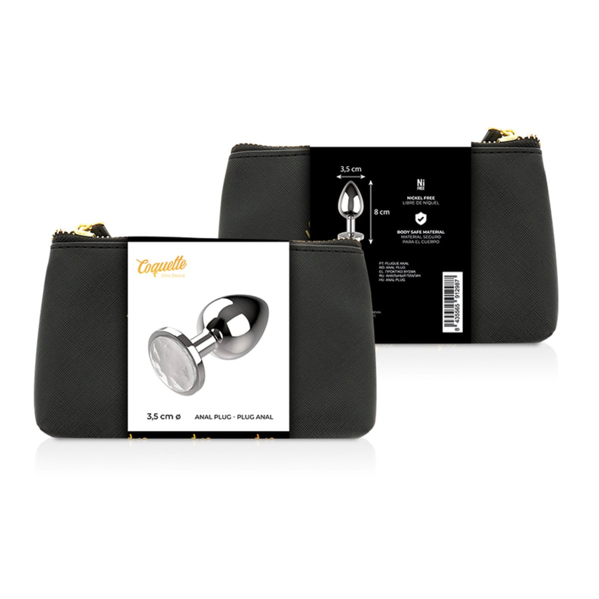 Coquette E Butt Plug Metal