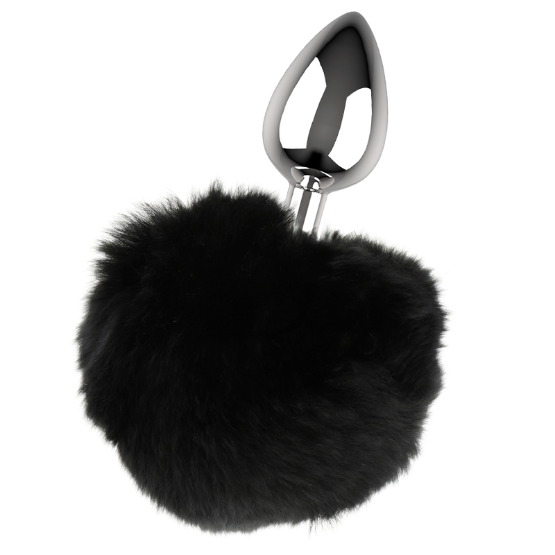 Bunny Tail-Coquette Butt Plug Metal