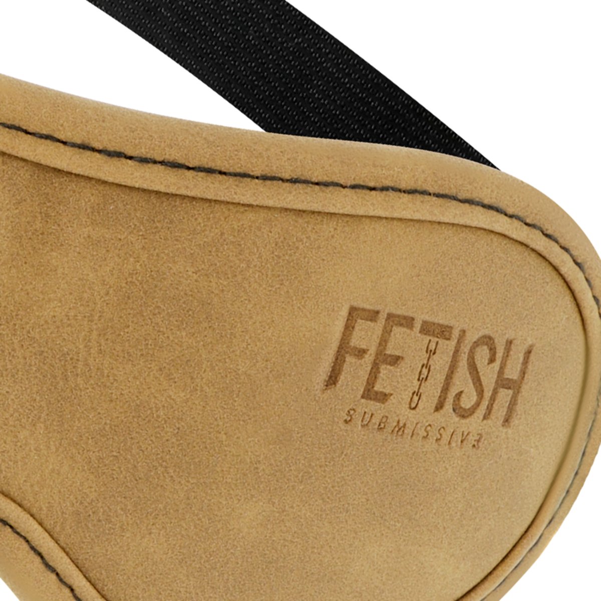 Fetish Vegan Leather Blindfold