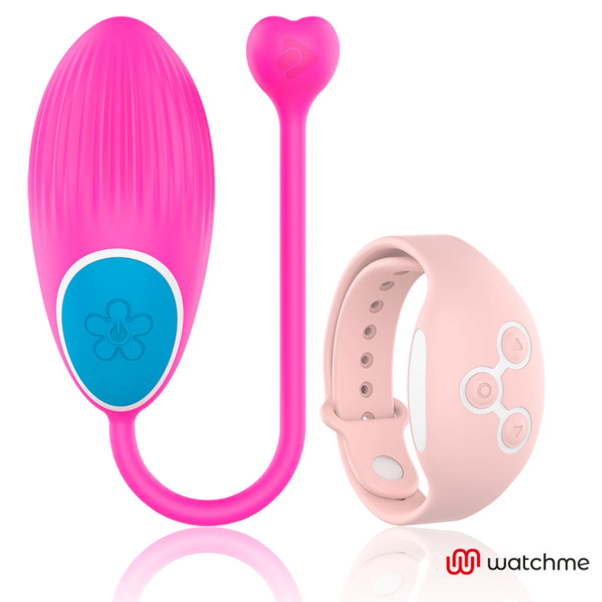 Watchme Wearwatch Egg Vibrator Wireless Technology Fuchsia/ Soft