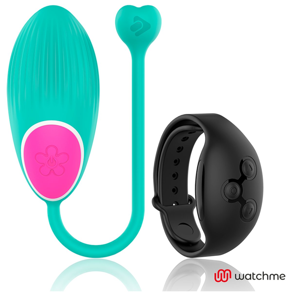 Watchme Wearwatch Egg Vibrator Wireless Technology Aquamarine/ Jet
