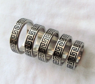 Steel Key Engraving Cockring