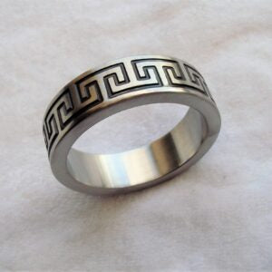 Steel Key Engraving Cockring