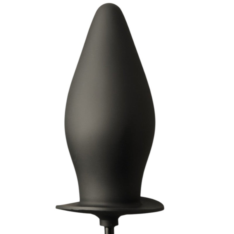 Butt Plug - Large Inflatable Black Butt Plug