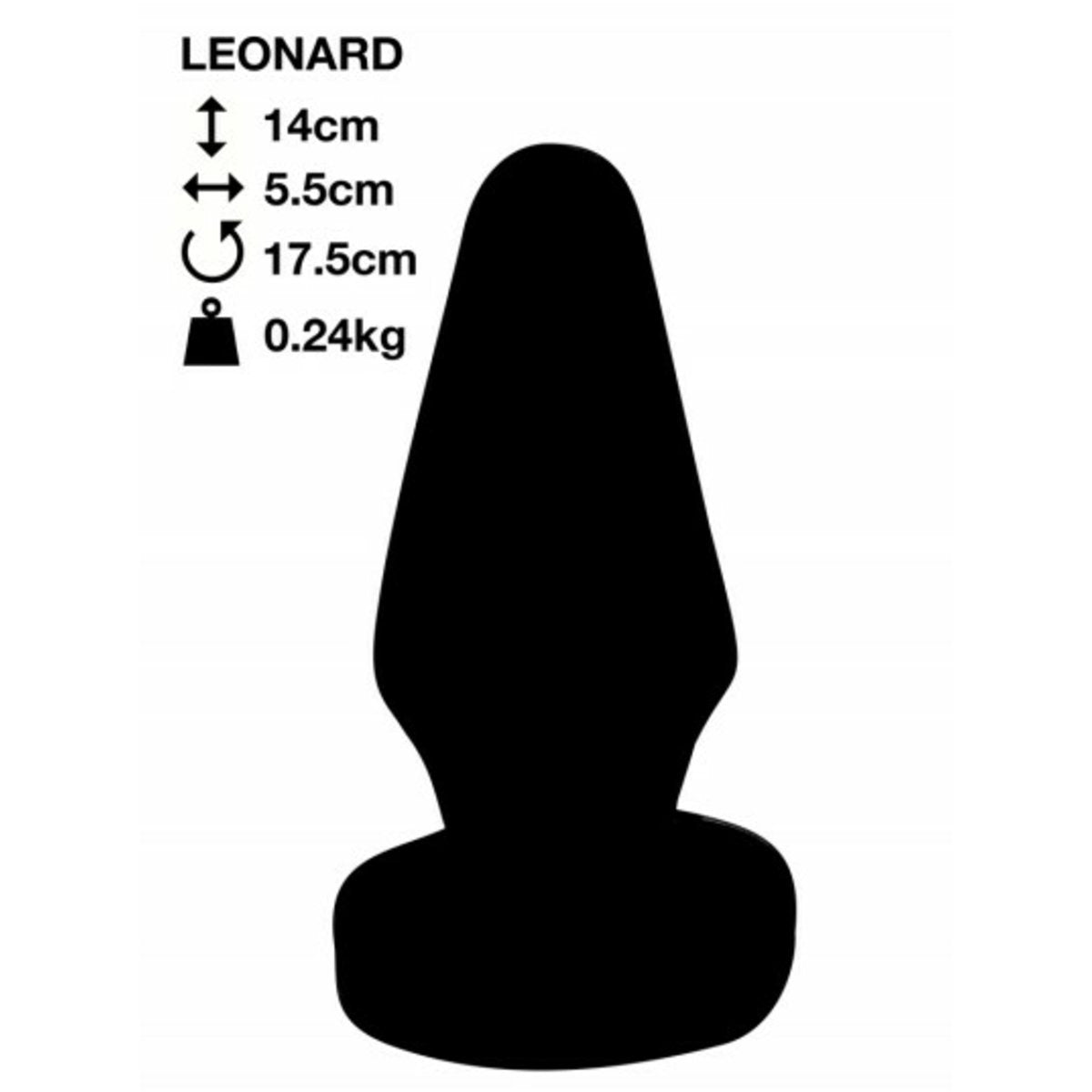 Butt Plug-Leonard Spear Plug