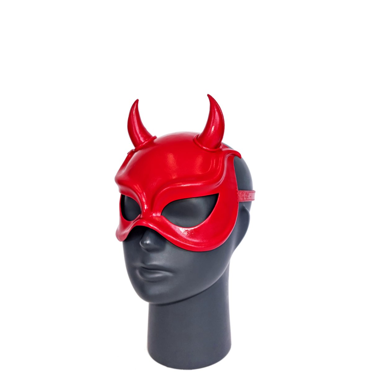 Cecilio Leather Designs Little Devil Mask -Red