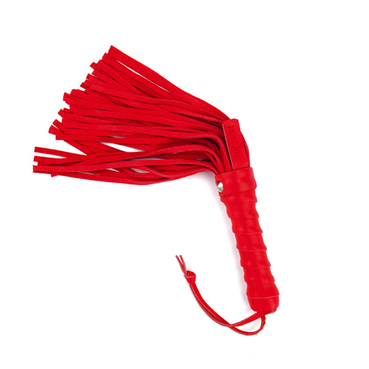 Small Leather Flogger Red