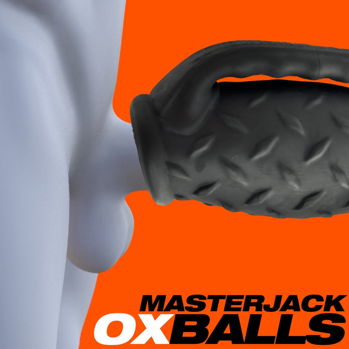 Oxballs - MASTERJACK Handle Grip Stroker Black