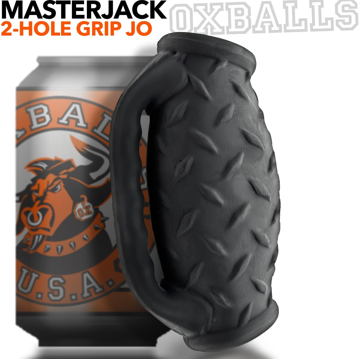 Oxballs - MASTERJACK Handle Grip Stroker Black