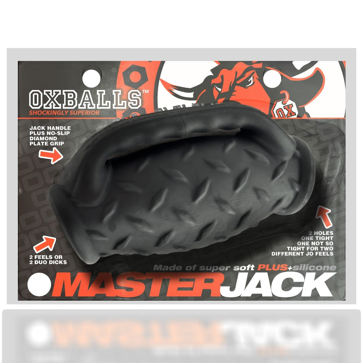 Oxballs - MASTERJACK Handle Grip Stroker Black