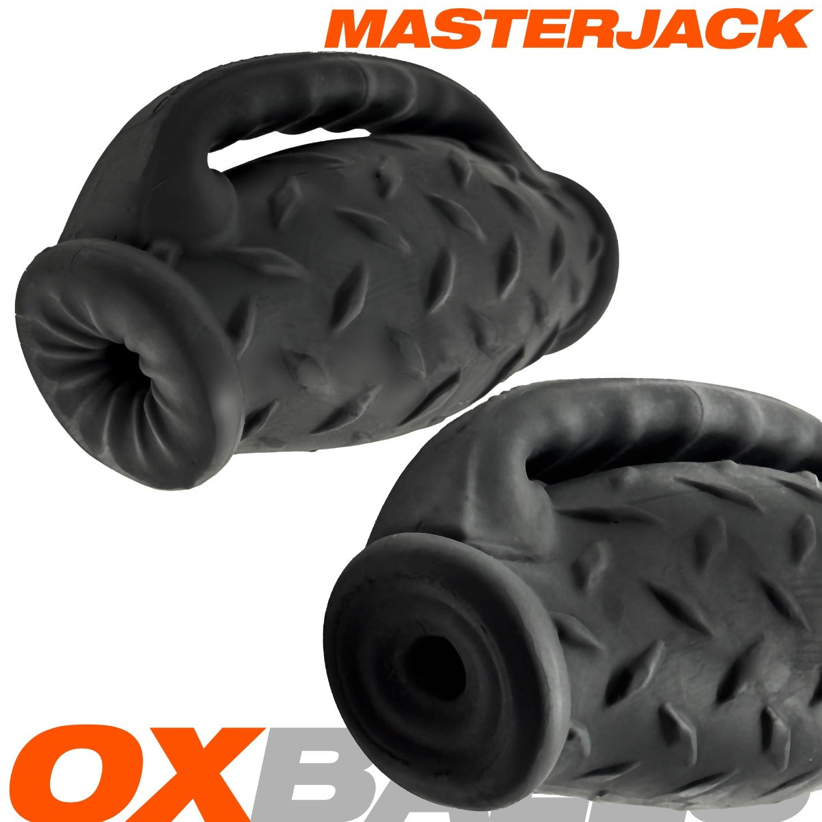 Oxballs - MASTERJACK Handle Grip Stroker Black