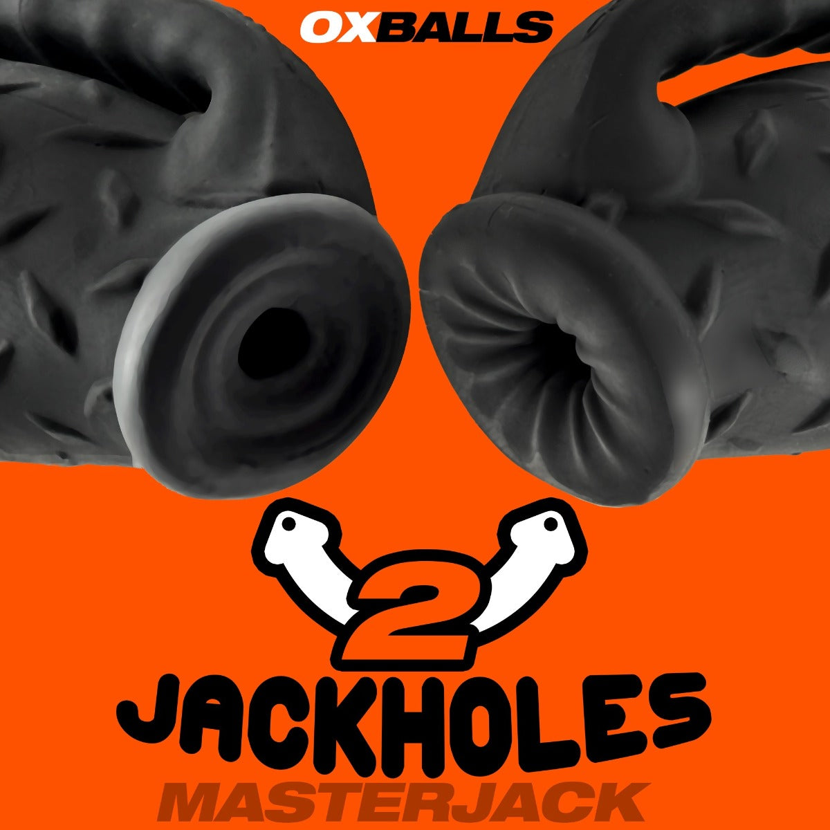 Oxballs - MASTERJACK Handle Grip Stroker Black