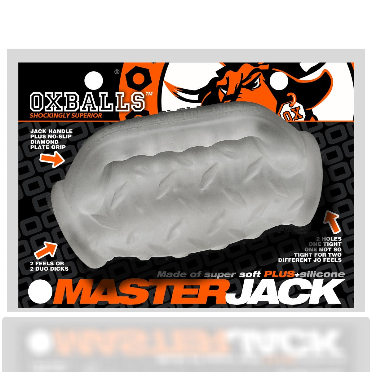 MASTERJACK Handle Grip Stroker Clear