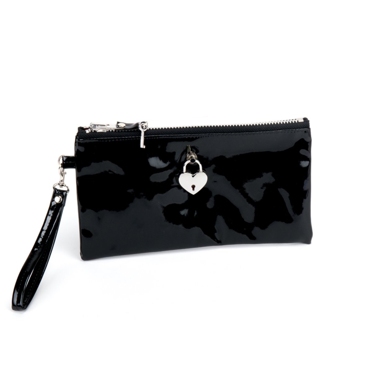 Clutch Bag W/ Padlock In