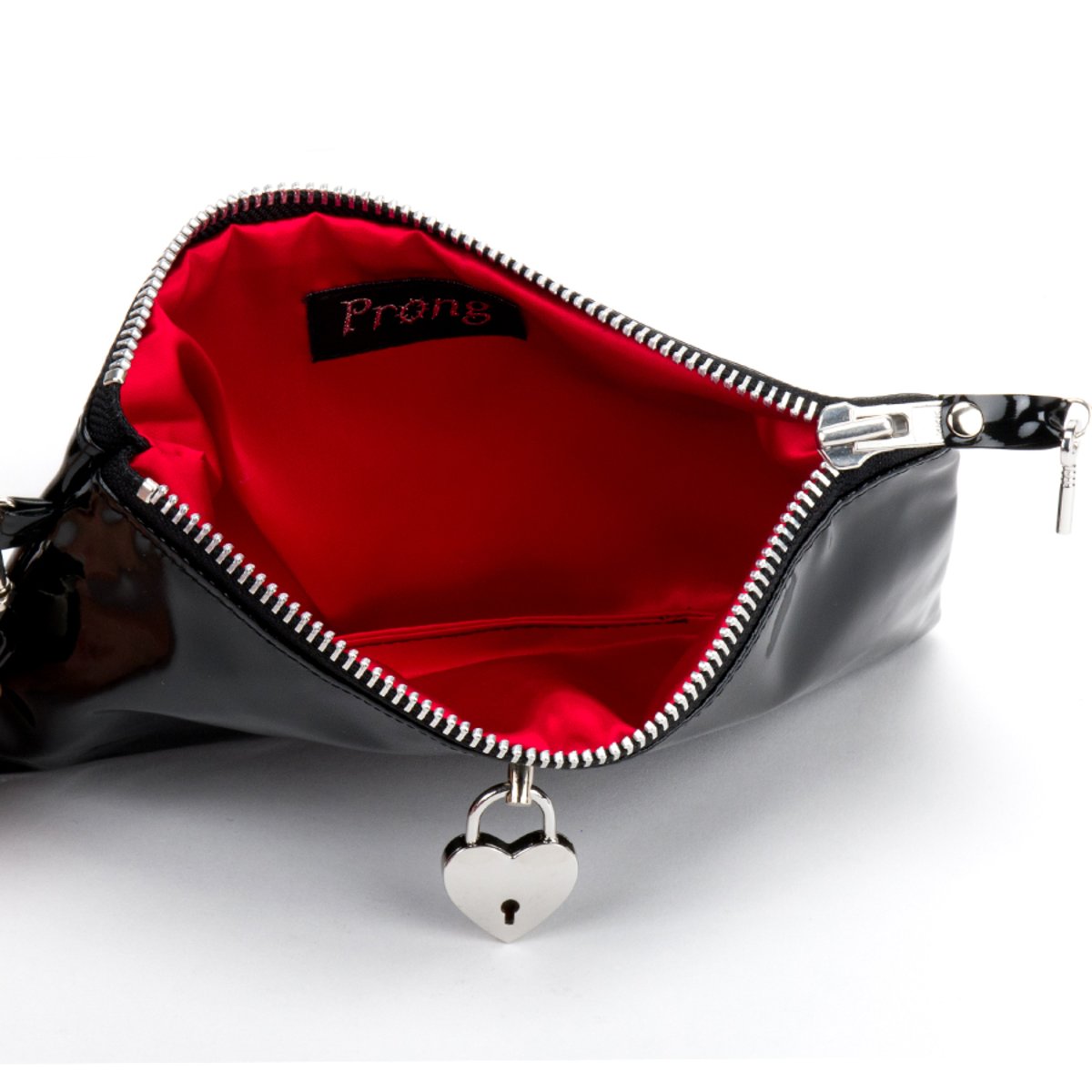 Clutch Bag W/ Padlock In