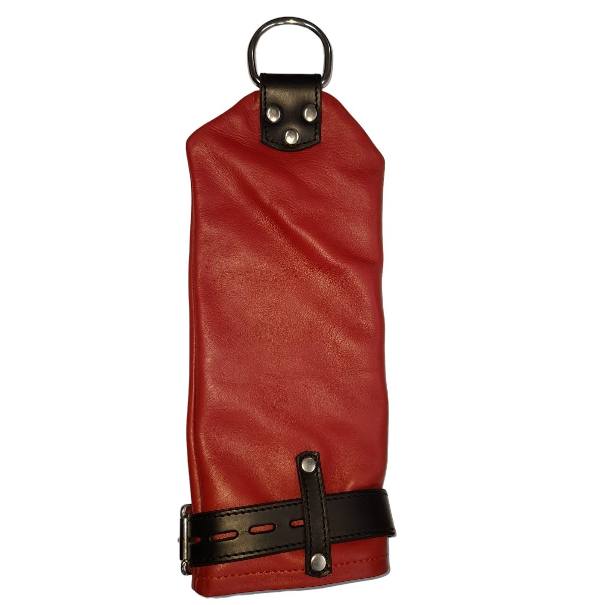 Flat Hand Red & Black Mitts