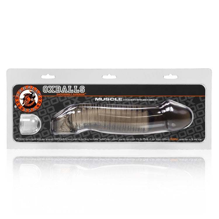 Oxballs - Cock Sheath-Muscle- Smoke
