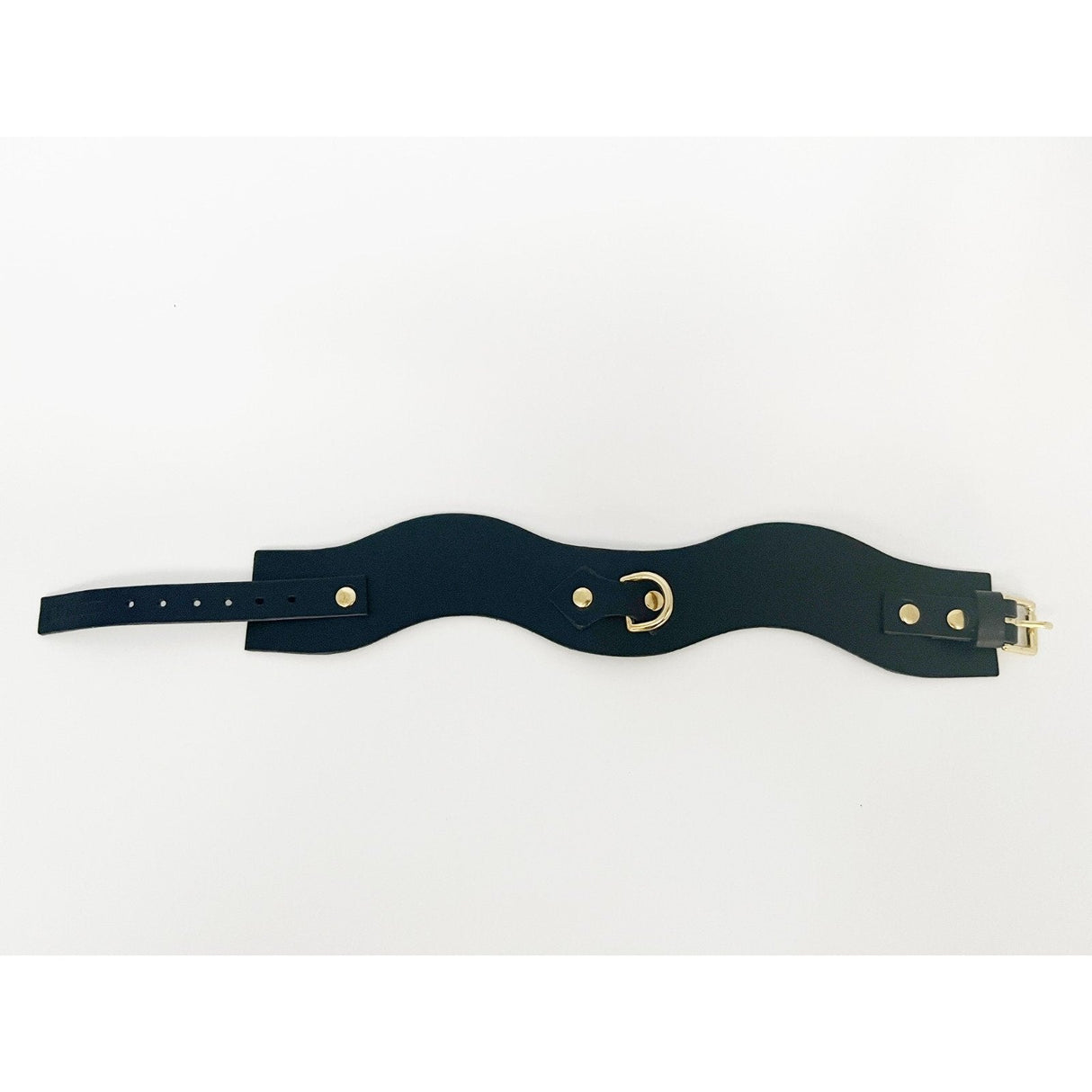 Curved Collar With D-Ring-Unlined Raw (M2O)