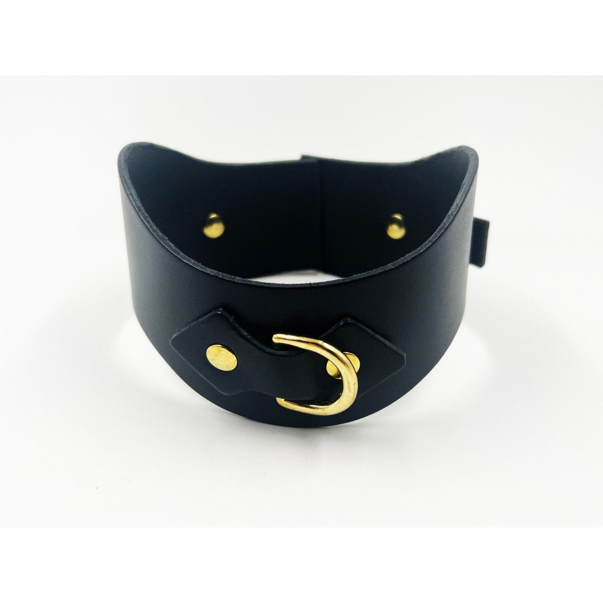 Curved Collar With D-Ring-Unlined Raw (M2O)