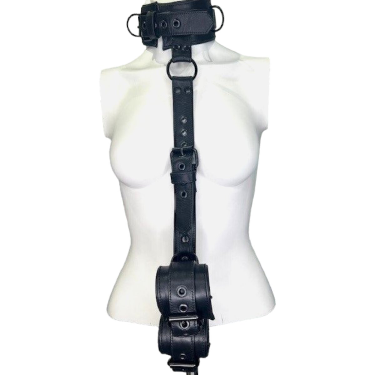 Soft Leather Neck To Wrist Restraint M2O
