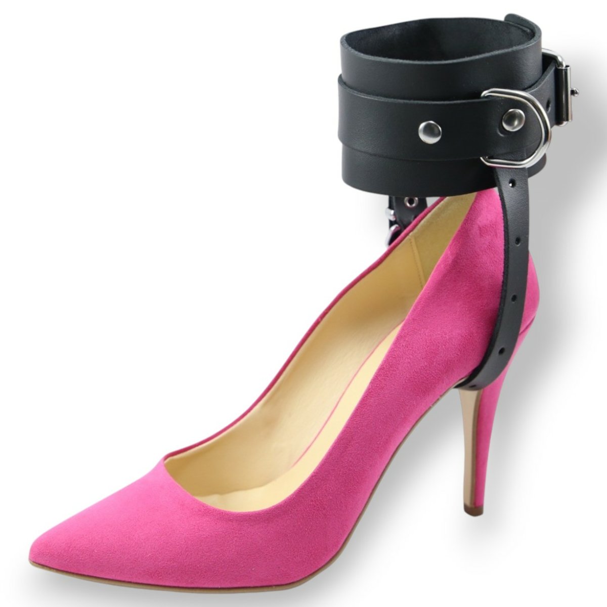 Leather Stirrups Ankle Cuff