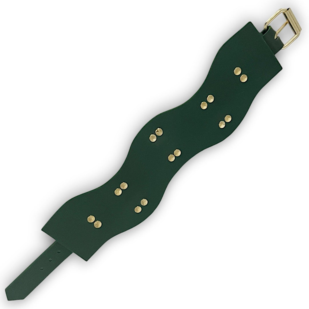 Wide Strap Posture Collar-Unlined Raw (M2O)