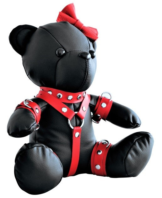 Leather Femme Bear Red