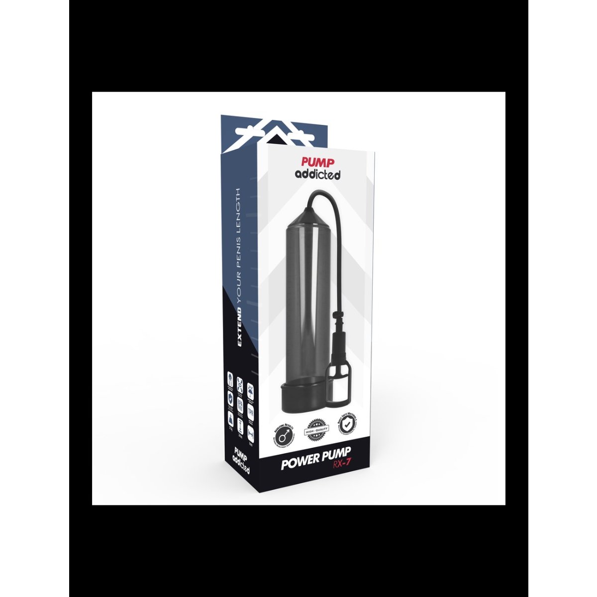 Addicted Cock Pump Rx7 With Masturbator